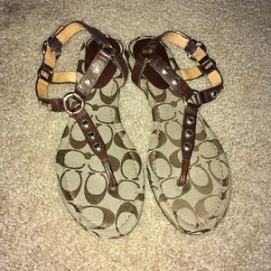 Coach sandals